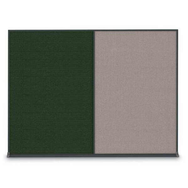 Double Door Radius Plus Corkboard, 48
